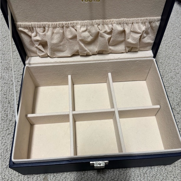 Navy jewelry box - Picture 5 of 7